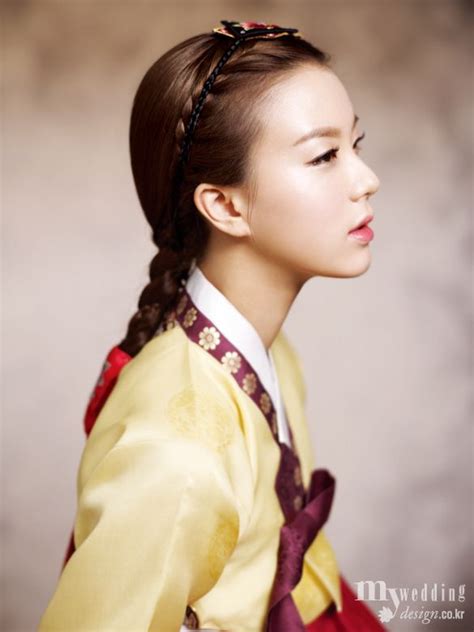 korean hairstyle girl traditional