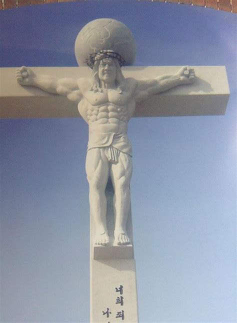Korean Jesus Statue