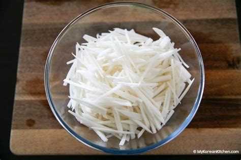Korean Radish Prep