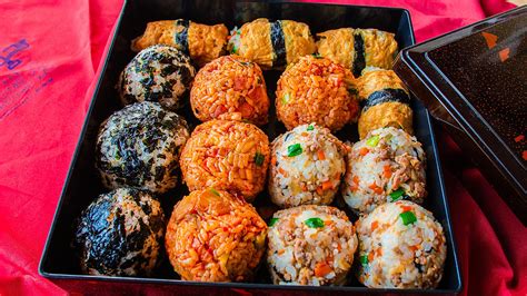 korean rice balls near me vegan