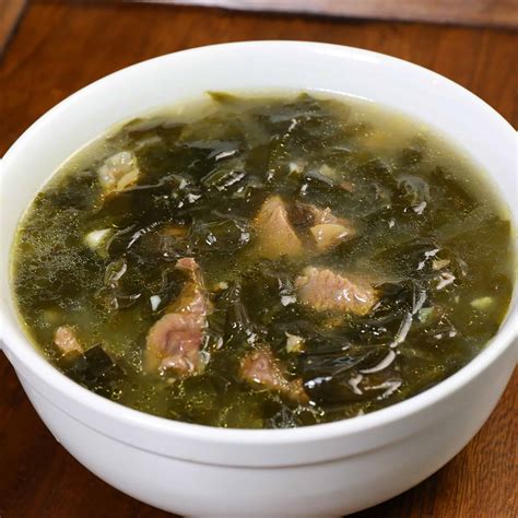 korean seaweed soup maangchi