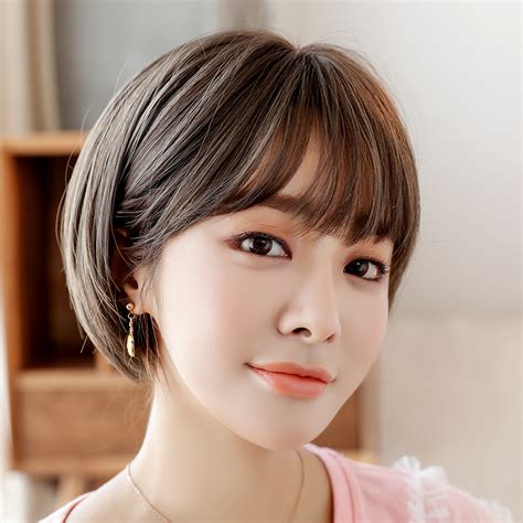 20 Inspirations Cute Korean Hairstyles for Short Hair