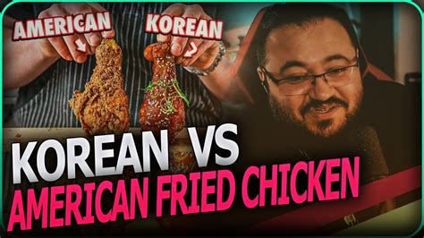 korean vs american fried chicken