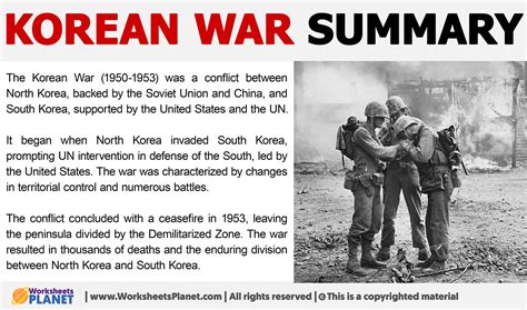korean war summary quizlet