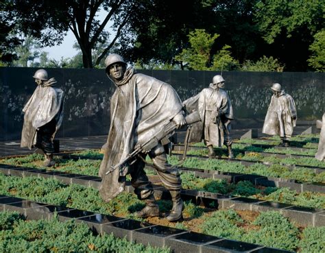 korean war veterans memorial history