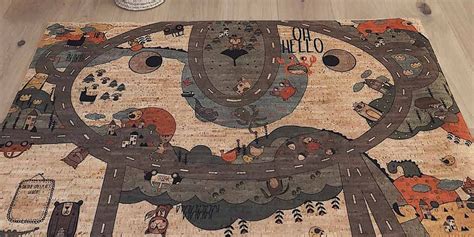 Cork carpet, rugs, play mat, runner, bath mat, yoga. Versacork carpet