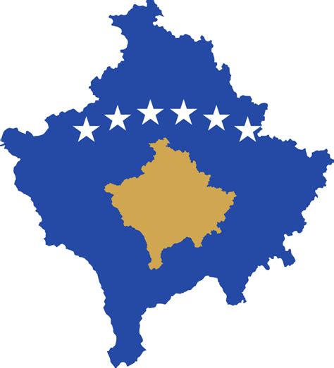 kosovo flag logo png