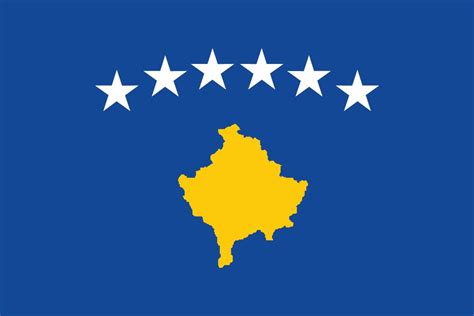 kosovo flag stars meaning