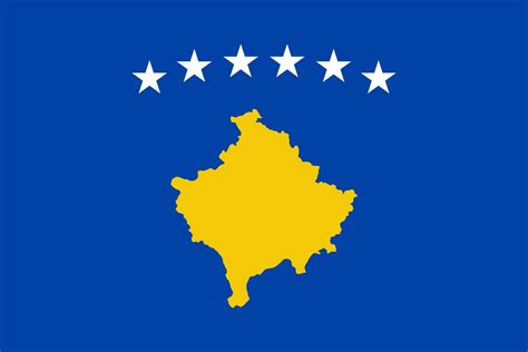 kosovo flagg