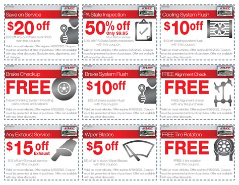 kost tire and auto coupons