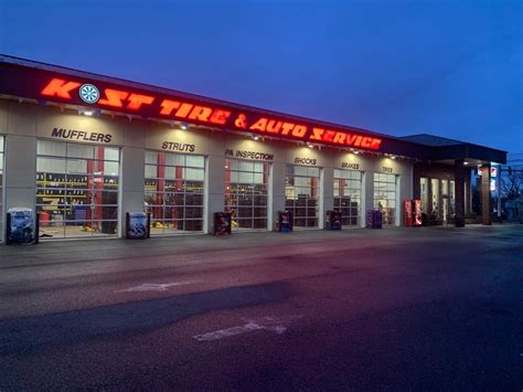 kost tire and auto hours
