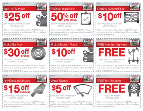 kost tire inspection coupon