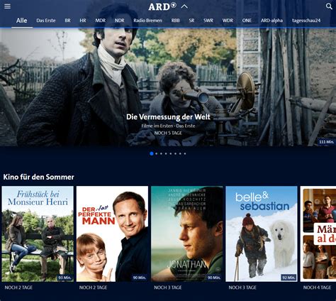 Kostenlose Filme auf öffentlichen Domains