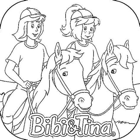 Bibi und Tina Ausmalbilder Ausmalbilder pferde zum ausdrucken, Pferde bilder zum ausmalen