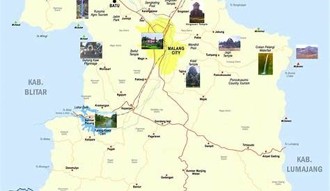 Peta Wisata Kabupaten Dan Kota Malang