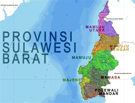 kota dan kabupaten di sulawesi barat