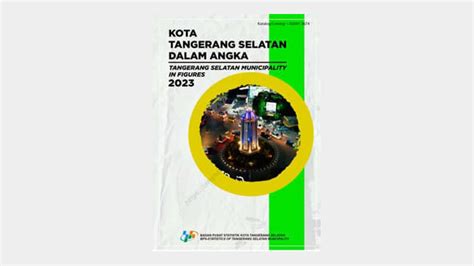 kota tangerang selatan dalam angka 2023