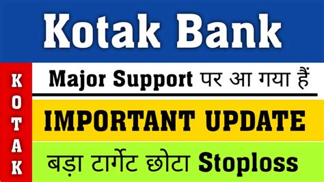 kotak bank share latest news