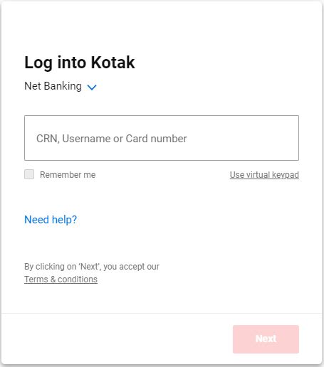 kotak credit card email address