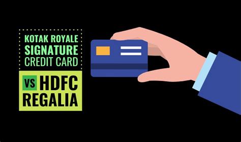 kotak credit card vs hdfc credit card