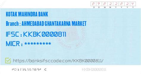 kotak ifsc code kkbk0000811