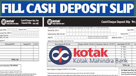 kotak mahindra bank fixed deposit form