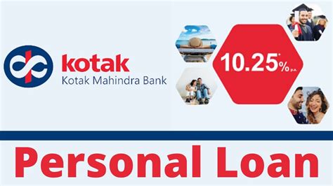 kotak mahindra bank personal loan
