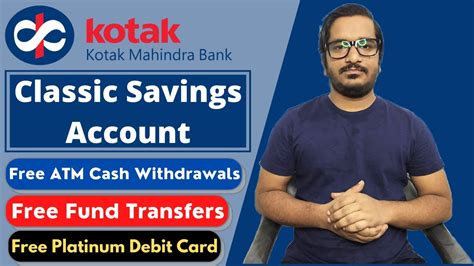 kotak mahindra bank saving account