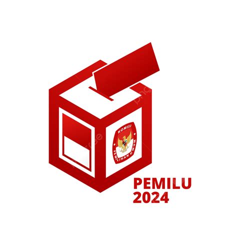 kotak suara pemilu 2024 png