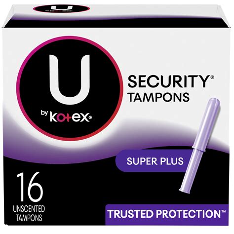 Kotex Security Super Plus Tampons