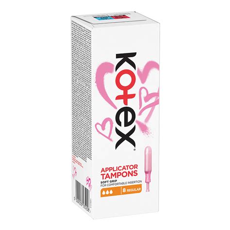 Kotex Tampons With Applicator