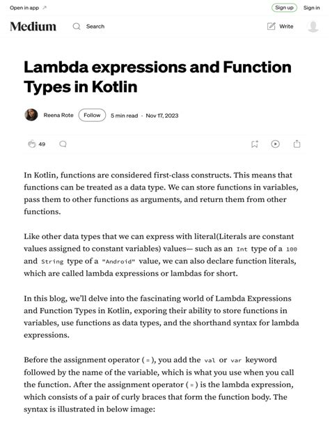 Kotlin Extension Function Lambda