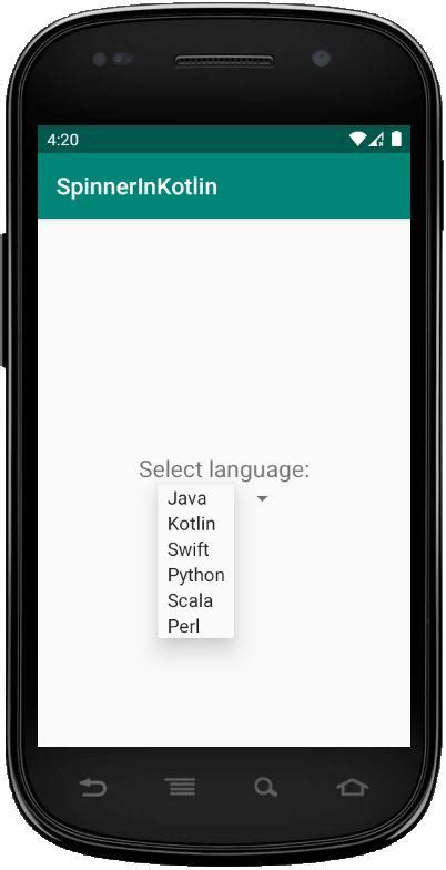 Kotlin Searchable Spinner
