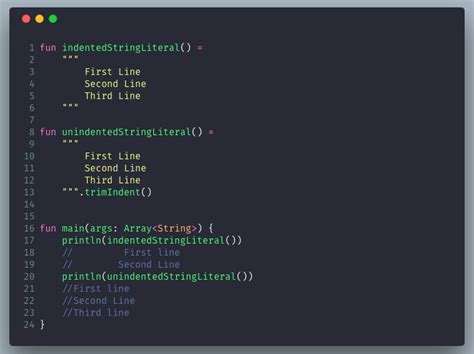 Kotlin String Line By Line