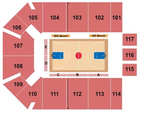Kovalchick Center Seating Chart