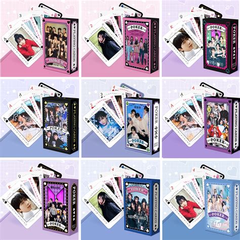 Kpop Playing Cards