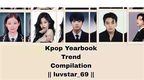 kpop yearbook trend compilation