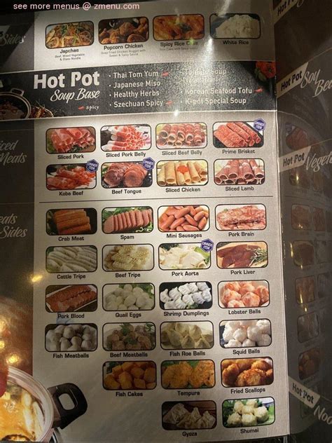 kpot korean bbq near me menu