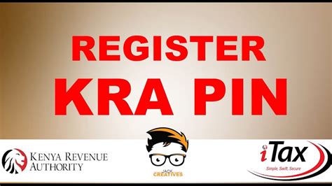 kra pin registration for companies