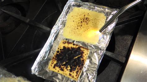 Kraft Cheese Slice Burning
