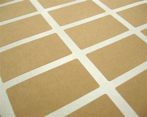 Kraft Paper Labels
