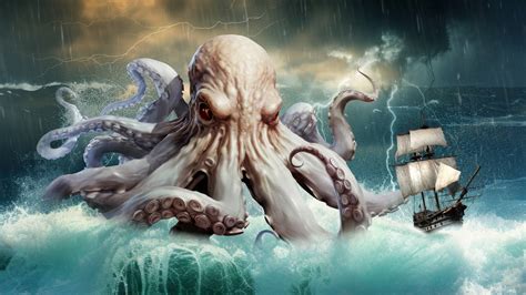 Kraken Zoom Background