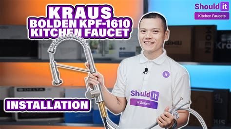 Kraus Faucets Installation