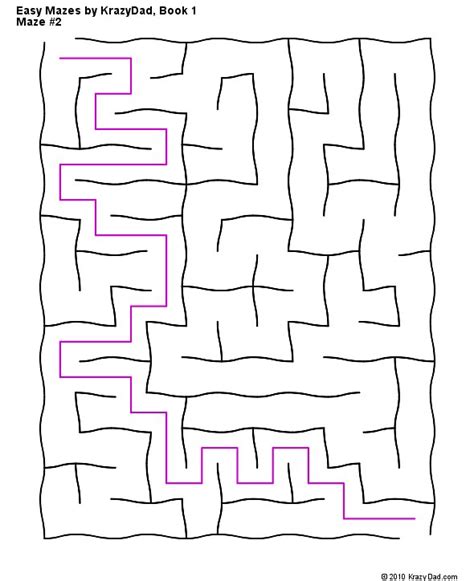 Krazydad.com/Mazes/Answers