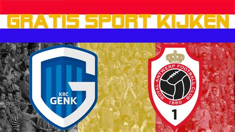 krc genk antwerp live