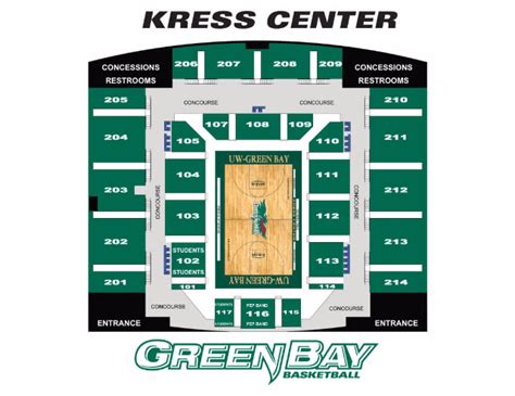Kress Center Seating Chart
