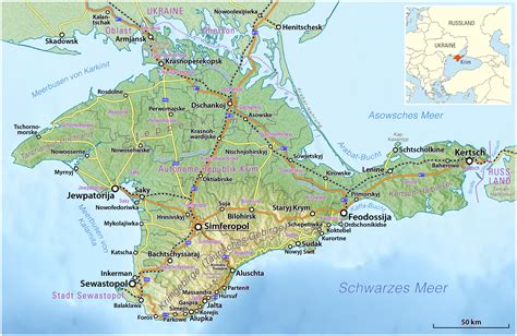 Crimean Peninsula Map