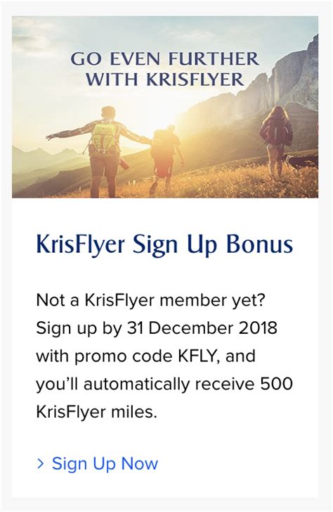 krisflyer registration promotion 2024