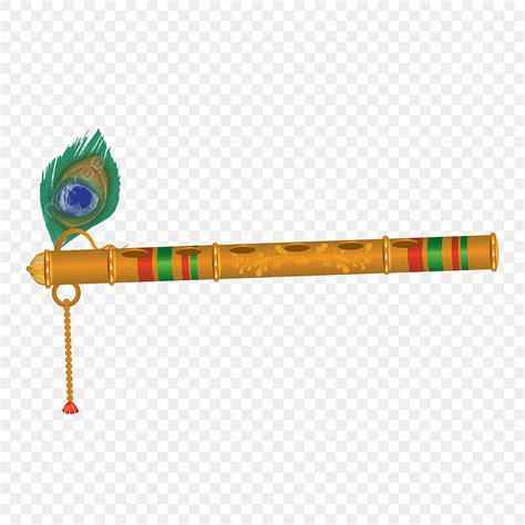 Krishna Flute Vector Png