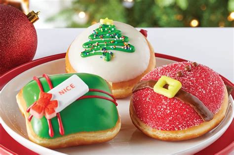 krispy kreme christmas donuts 2020